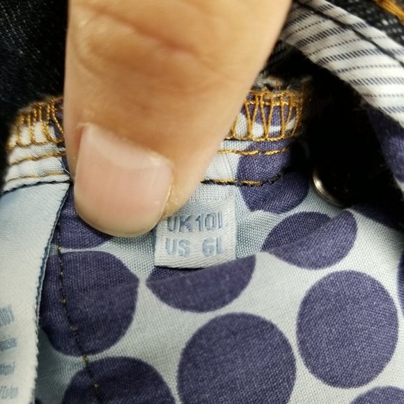 Boden Skinny Stretch Blue Jeans Women's US 6 L - Picture 5 of 7